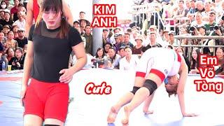 Đấu Vật hay nhất hội làng Nành Ninh Hiệp| The most beautiful female wrestlers fight very well