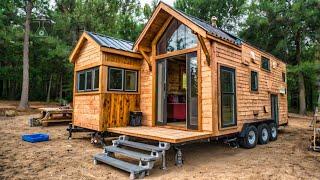 Man Builds DIY Tiny House Masterpiece in 9 Months – A Construction Miracle!