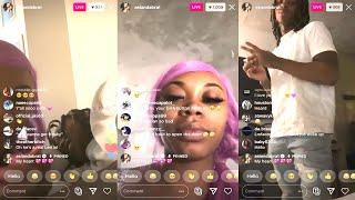 Asian Doll and King Von Valentines Day on Instagram Live | February 14th, 2020