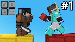 The #1 Mobile Player VS #1 Minecraft Skywars Player