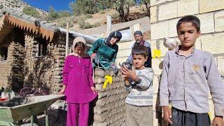 Nomadic Mother in shelter's
