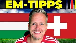 Ungarn - Schweiz ️ EM2024 Wett-Tipps heute + Quotenboost [Fußball-Europameisterschaft]