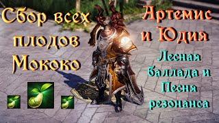 LOST ARK. Сбор Мококо - Артемис и Юдия + Лесная баллада и Песня резонанса.