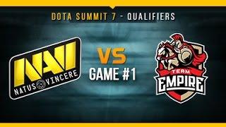 NaVi vs Empire Game 1 - Summit 7 European Qualifier: Grand Finals - @BreakyCPK @ZrRock