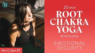 Root Chakra Yoga with Elena  FOR EMOTIONAL SECURITY (20 min)