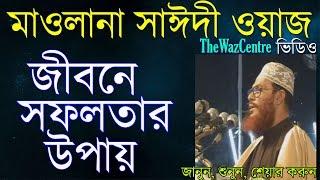 জীবনে সফলতার উপায়. Mawlana Delwar Hossain Saidi Waz।