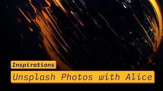 Unsplash Photos with Alice App