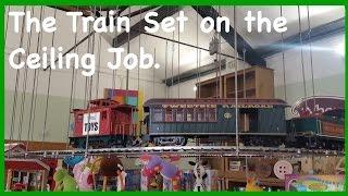 BrainFizz.uk - The Train Set on the Ceiling Job.