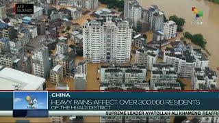 China: Over 300.000 residents of the Huaiji district were affected by heavy rains