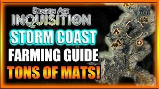 Dragon Age Inquisition - Crafting Material Farming Guide! #1 Storm Coast