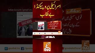 اسرائیلی پروپیکنڈا بے نقاب #gnn #breakingnews #headlines #updates  #pakistan  #latest #pakistan