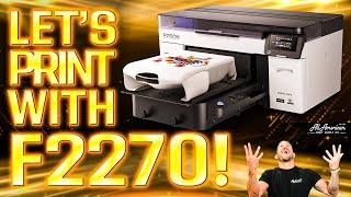 Epson F2270 - Learn how to DTG | AA Print Supply