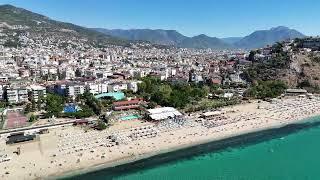 Plaża Kleopatry Kleopatra Beach Alanya Październik 2024