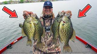 Crappie Fishing with a JIG - BIGGEST Crappie of the Year