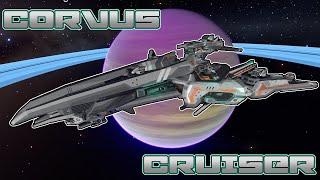 Was This Starship Made By Advanced Aliens?! Corvus Cruiser - Starship EVO