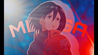 MIKASA ACKERMAN EDIT {wit studio VS mappa studio}which one is better??