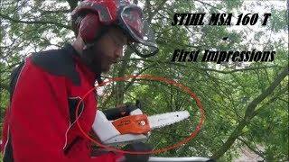 Stihl MSA 160 T - First Impression - Teil 1 | Totholzentfernung | Baumpflege Mertens