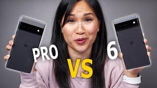 Google Pixel 6 vs 6 Pro - Pick The Right One!