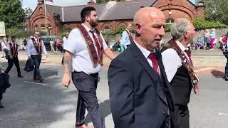 Loyal Sons of William Ahoghill @ ABOD Apprentice Boys Relief of Derry parade 2024