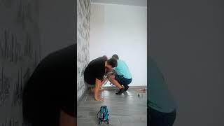 Установка Наборного Зеркала /Ноги На Хайпе #зеркальнаяплитка #установка #зеркало #топ #блог