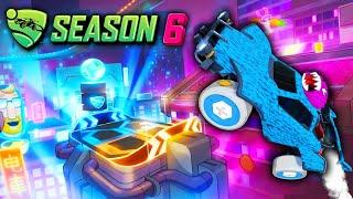 Playing On The *NEW* Season 6 Map In Rocket League!