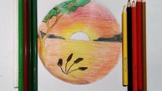 Drawing scenery. Fahim Art Scenery. Art. Scenery draw