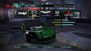 Need for Speed: Carbon — Mazda RX-7 (FD) (Series 6) (Kenji)