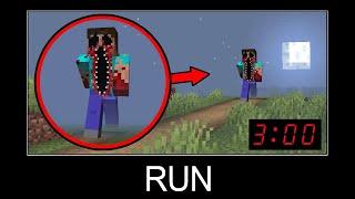 Minecraft wait what meme part 533 (Scary Giant Herobrine)