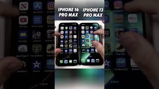 iPhone 16 Pro Max vs iPhone 13 Pro Max Speed Test! Who’s the REAL King? #shorts#viralvideo