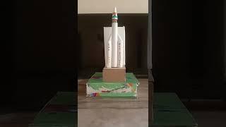 chandrayaan 3 make by cardboard and page #like and subscribe and thank you all by 700 subscribe.