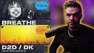 THE WARNING - D2D / DK / BREATHE (Live Pepsi Centre CDMX) | REACTION