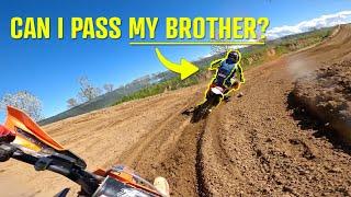 POV: chasing Niklas Blume at Maxland Motocross