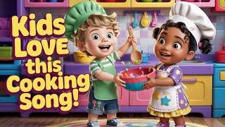 The #1 Cooking Song Toddlers Can’t Stop Singing | Noah and Olivia