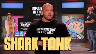 Influencer In The Wild Owner Made Up Its Valuation? | Shark Tank US | Shark Tank Global