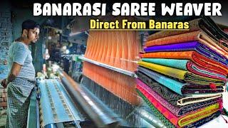 Pure Banarasi Handloom Silk Saree Manufacturer - Starting Rs.290/-   Banaras Silk Saree Wholesaler