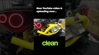 My new video of how to SUPER CLEAN your quad is uploading now. Stay tuned!