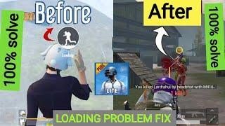 How to fix loading screen problem ️ pubg lite | pubg mobile lite loading screen problem solve 100%