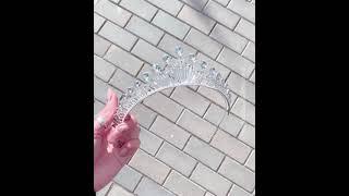 Prom bridal hair accessories tiara, диадема тиара украшение для волос прически, діадема тіара купити