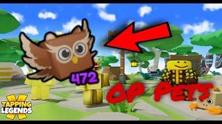 NEW TAPPING LEGENDS X RELEASE!!! OP PETS CODES & MORE!!! | Roblox