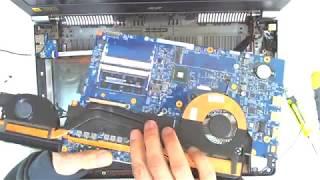 Acer Nitro VN7-791 Disassembly / FAN Cleaning