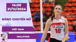  Bóng Chuyền Nữ | Việt Nam Vs Malaysia | Bích Tuyền Có Trận Đấu Bùng Nổ Trong Lần Đầu Khoác Áo ĐTQG