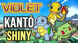 Pokémon Violet But I Can Only Use SHINY Kanto Pokémon