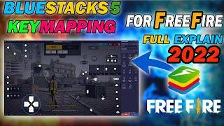 Best Keymapping For Free Fire Max Pc | Free Fire Max Bluestacks 5 Keymapping 2022