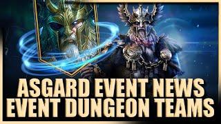 Raid: Shadow Legends | Asgard Event News - Thor Fusion - Teams für die Event Dungeon