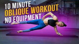 10 MINUTE OBLIQUE WORKOUT / No equipment / Milli Bootcamp