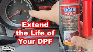 How to use Liqui Moly Diesel Particulate Filter DPF Additive and Extend the Life of Your DPF