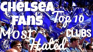 Chelsea fc Survey Chelsea Supporters  Top 10 most Hated Clubs