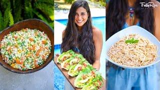 3 DELICIOUS & EASY FULLYRAW VEGAN DINNER RECIPES!