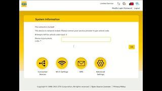 Unlocking ZTE MF286 Series Routers (MF286A, MF286C, MF286D, MF286R) with Unlock Code