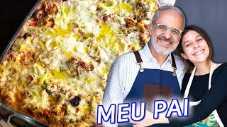 LASANHA VEGANA DO MEU PAI ️ (Estreia dele no Canal!!)